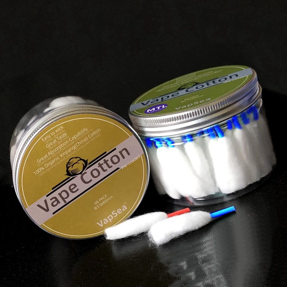 Original VapSea Big Box Vape Cotton wool 66 Pack MTL Organic Prime  Electronic Cigarette bacon For RDA RTA RBA Atomizer Coil - Price history &  Review | AliExpress Seller - VapersLand Store | Alitools.io