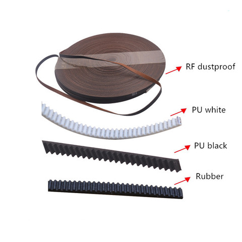 PU with Steel Core HTD 3M Belt 3M Timing Belt Width 15mm for 3D printer parts Anti-wear Reinforce Open Belt ► Photo 1/1