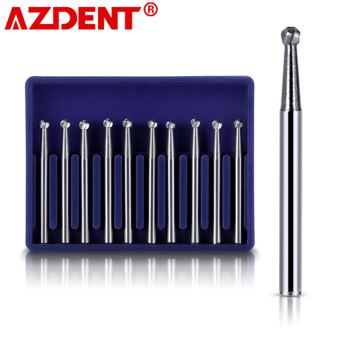 Dental Carbide Bur Drill FG 1/2/3/4/5  Tungsten Round 1.6mm High Speed Handpiece ► Photo 1/6