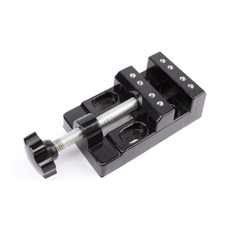 Hand Tool mini Jaw Bench Clamp Drill Press Vice Opening Parallel Table Flat Vise DIY Sculpture Craft for cnc router machine ► Photo 1/6