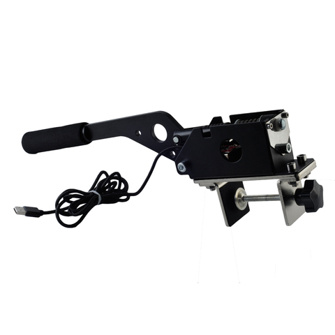 SIM USB Handbrake + Clamp PC Windows for Sim Racing Games G25 G27 G29 T500 FANATECOSW Dirt Rally ► Photo 1/6