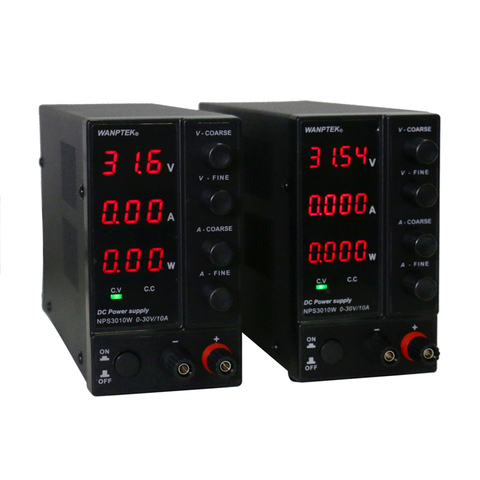 NPS 3010W 306W 605W 1203W Mini Switching Regulated Adjustable DC Power Supply Power Display 30V 60V 120V 6A 10A 0.1V 0.01A 0.01W ► Photo 1/6