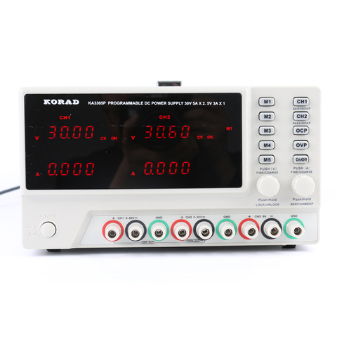 KA3303P KA3305P Adjustable Digital 30V 3A 5A Programmable DC Power Supply High Accuracy USB RS232 Laboratory Power Supply 220V ► Photo 1/5