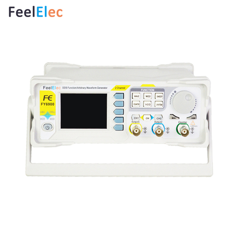 FeelTech FY6900 60M DDS Dual-Channel Arbitrary Waveform pulse function signal generator with high quality ► Photo 1/6