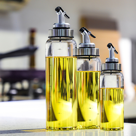 Cooking Seasoning Oil Bottle Sauce Bottle Glass Storage Bottles for Oil and Vinegar Creative Oil Dispenser For Kitchen Accessory ► Photo 1/6