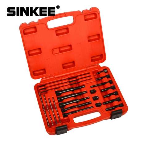 Glow Plug Electrodes Removal Extracting M8 X 1.0  M10 X 1.0  M10 X 1.25 Glow Plug Repair Tools Set SK1528 ► Photo 1/1