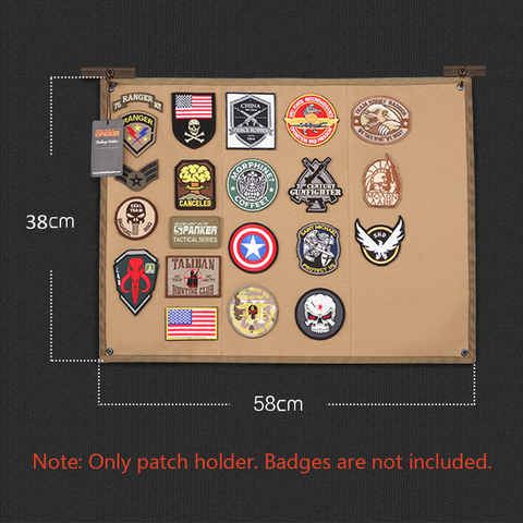 Tactical Patch Display Board Patch Holder Folding Mat for Military ID Foldable DIY Badge Paste Pad Patches Tool Organizer ► Photo 1/6