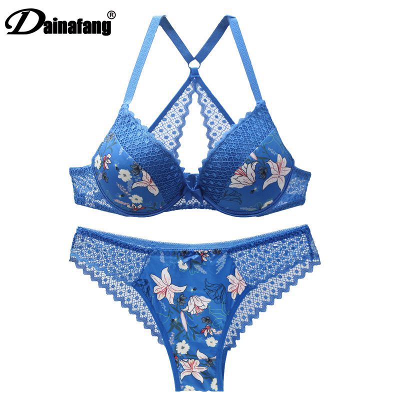 Underclothes Brand Underwear Women Bras B C Cup Lingerie Set With Brief  Sexy Lingerie Lace Embroidery Bra Sets Bowknot Bras - Bra & Brief Sets -  AliExpress