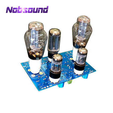 Nobsound Luxury 2.0 Channel 300B+6SN7+5U4G Single-ended Class A Tube Amplifier DIY KIT For HIFI 8W+8W ► Photo 1/6