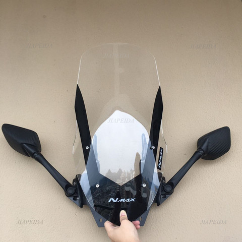 Modified Motorcycle nmax 2022 windscreen bracket set adjustable windscreen windshield stand for yamaha new 2022 nmax155 2022 ► Photo 1/6