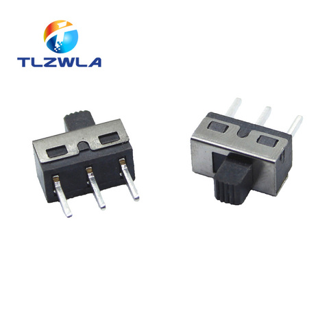 10Pcs SS12D10 SS12D11 Toggle Switch 3Pins Straight Feet 1P2T Handle High 5mm Spacing Of 4.7mm 3A 250V SS12D10G5 ► Photo 1/4