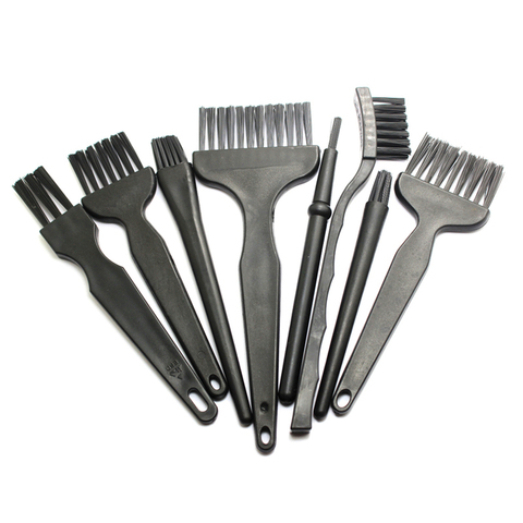 8pcs Anti Static Brush ESD Safe Synthenic Fiber Details Cleaning Brush Tool for Mobile Phone Tablet PCB BGA Repair Work ► Photo 1/6