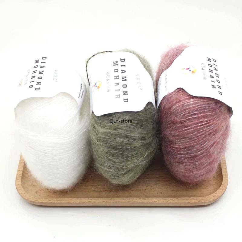 Hand-knitted Cashmere Yarn Anti-pilling Wool Cashmere Middle Thick