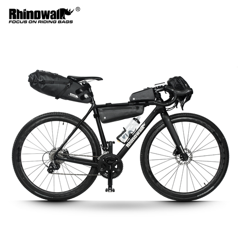 Rhinowalk Bicycle bag for Road bike Cycling bag Waterproof Bicycle Saddle Bag Frame Bag Bike Carry Bag Bicyle Bag Set ► Photo 1/6