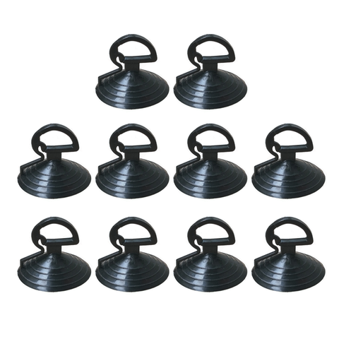 10PCS Rubber Suction Cup Sucker PVC Suction Cup Hook Suction Cup Car Sunshade Suction Cup Black 35mm ► Photo 1/6