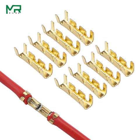 50pcs/100pcs 453 U-shaped terminal tab cold inserts connectors cold terminal small teeth fascia terminal,0.3-1.5mm2 ► Photo 1/5