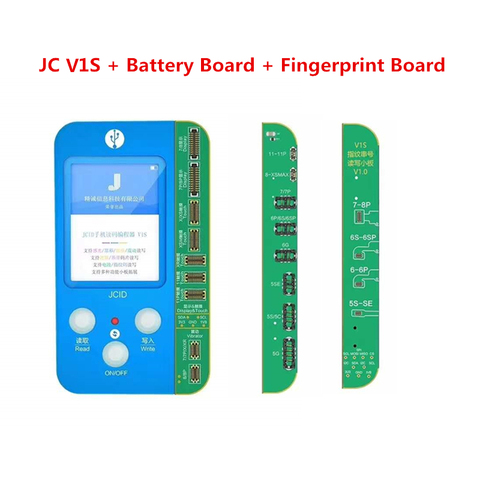 JC V1S for iPhone 7 8 8P X XR Photosensitive Original Color Touch Shock Fingerprint Battery Programmer Dot Matrix X-11 PRO MAX ► Photo 1/6