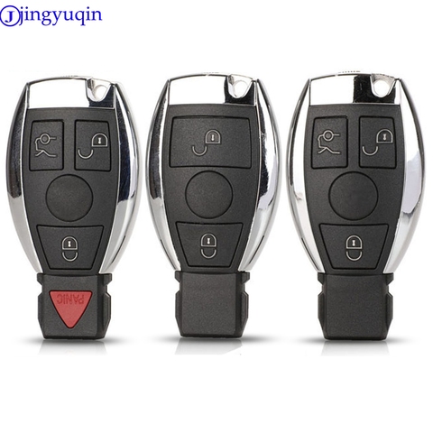 jingyuqin 2/3/4 B Keyless Entry Remote Car Key For Mercedes Benz Year 2000+ Supports Original NEC and BGA ► Photo 1/5