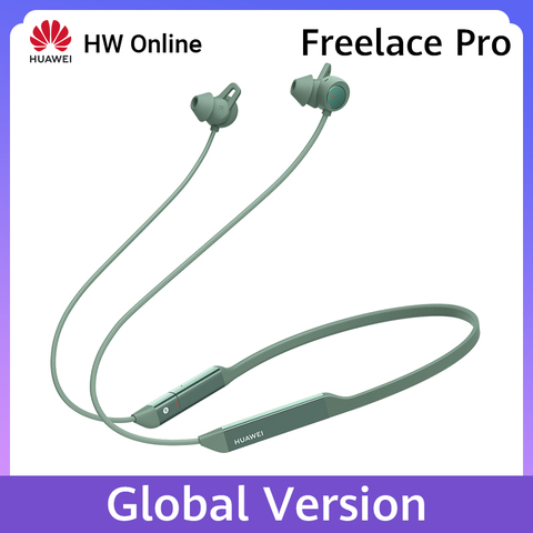 Global Vesion /CN HUAWEI FreeLace Pro Bluetooth 5.0 Wireless Headset 3 Mic Design Active Noise Cancellation Fast Charging ► Photo 1/6