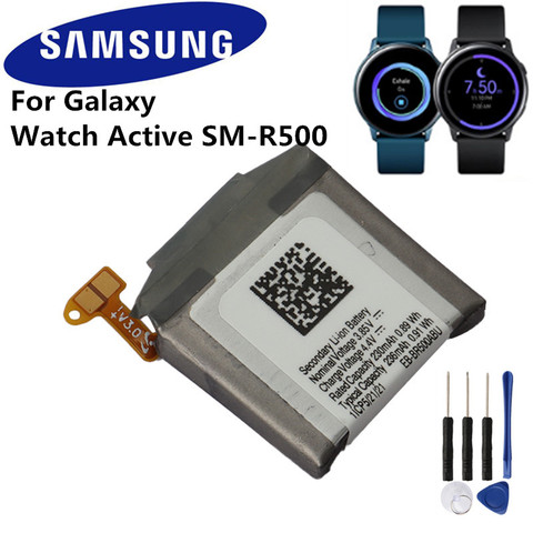 Original Samsung Replacement Battery EB-BR500ABU for Samsung Galaxy Watch Active SM-R500 Genuine Battery 236mAh ► Photo 1/2