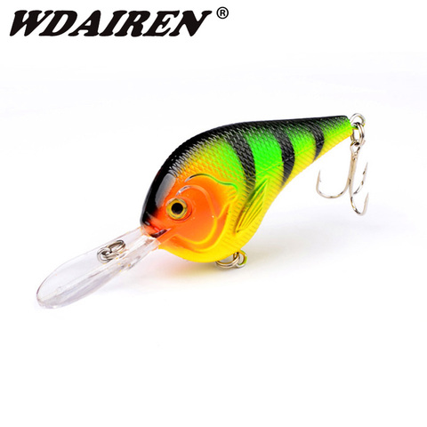 1Pcs Crankbait Wobblers Lure 95mm 9g High Quality Hooks 7 Different Colors Artificial Bait Hard Pesca Fishing Cranks ► Photo 1/6