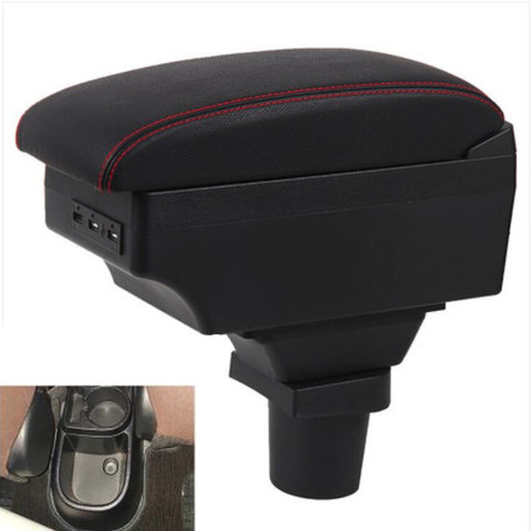 For Toyota yaris vitz Armrest box Centre Console Storage Box with USB interface decoration accesso ► Photo 1/5