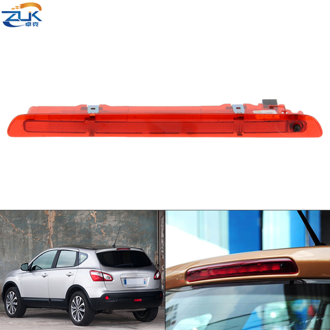 ZUK LED High Mount Stop Light Additional Brake Lamp For Nissan Qashqai Dualis J10 2008 2009 2010 2011 2012 2013 2014 2015 ► Photo 1/1