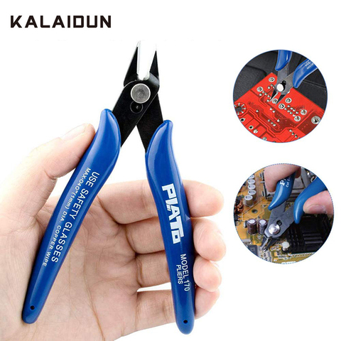 KALAIDUN Pliers Cutting Electrical Wire Cable Cutters Side Snips Flush Pliers Nipper Mini Diagonal Pliers Multi Tool Hand Tools ► Photo 1/6