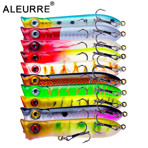 1pcs Popper Wobbler Fishing lure fit kosadaka yo zuri rod floating crankbait artificial bait peche poper pop pesca carp pike ► Photo 1/6