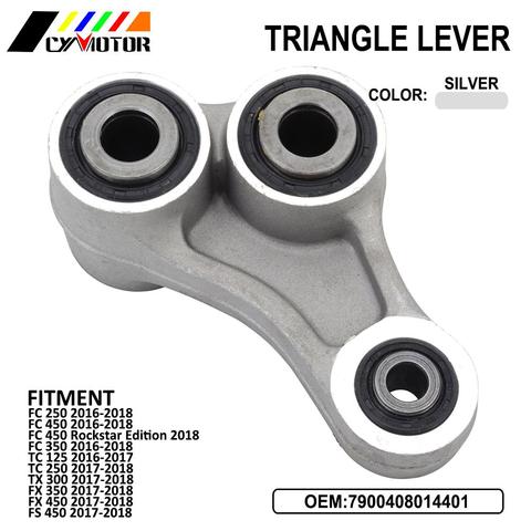 Motorcycle Triangle Lever Rear Shock Linkage For KTM SX SXF XC XCF 125 150 250 300 350 450 Husqvarna FC TC TX FX FS Dirt Bike ► Photo 1/6