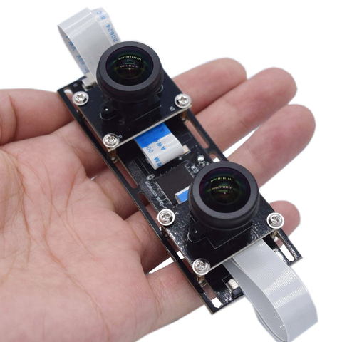 Dual Lens Synchronization Camera Module USB2.0 OTG UVC MJPEG YUY2 30fps 3D VR Stereo usb Webcam synchronous frames camera ► Photo 1/6
