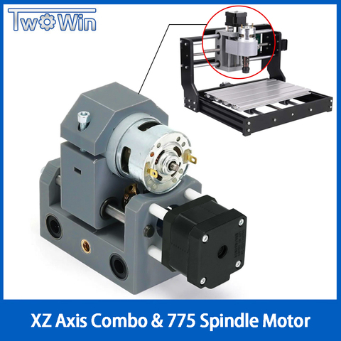 CNC 3018 / 3018-Pro/MAX  XZ Axis 775 Spindle Motor Drill Chunk Integrated Set DIY Upgrade Kit CNC Parts for Laser Engraver ► Photo 1/6