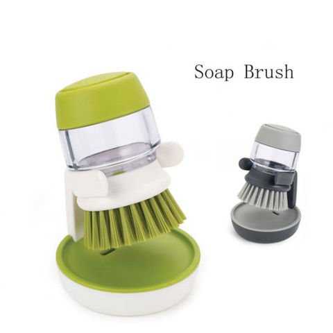 Dropship Kitchen Dish Cleaning Brushes Automatic Soap Liquid