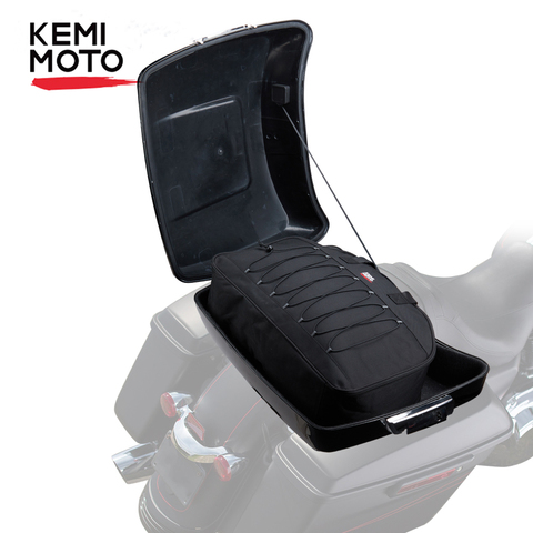 KEMiMOTO Tour Pack Organizer Travel Packs Luggage Bags Soft Liner Bag For Touring For Sportster Dyna For Road Kings 1996-2013 ► Photo 1/6