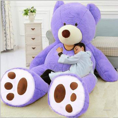 Huge Size 200cm 260cm 340cm Giant Bear Skin Huge Teddy Big Bear Comfortabling Super Quality Soft Toys for Girls ► Photo 1/3