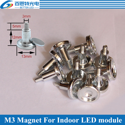 50pcs/lot M3 Cylinder magnet for Indoor Full-color LED display module ► Photo 1/1