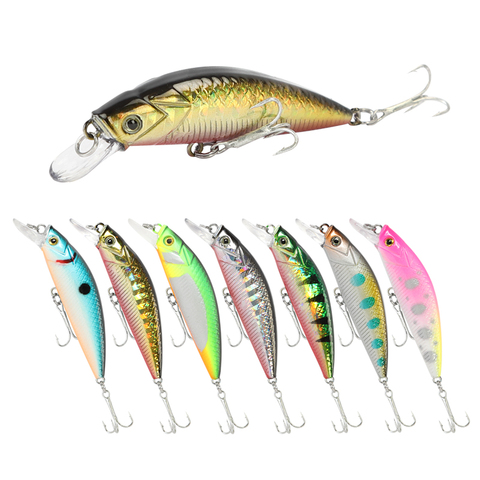 1pc 50mm 6.5g Fishing Lures Sinking Minnow Wobbler Hard Bait ► Photo 1/2