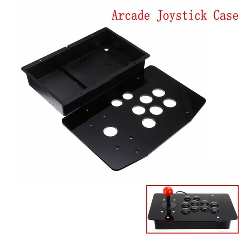 Acrylic Panel Case Replacement DIY Clear Black Arcade Joystick Handle Arcade Game Kit Sturdy Construction Easy to Install ► Photo 1/6