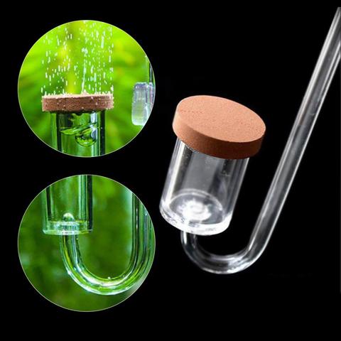 Fish Tank Water Live Moss Plant Acrylic Transparent CO2 Diffuser Atomizer Bubble Counter for Aquarium Plants Water Grass ► Photo 1/6