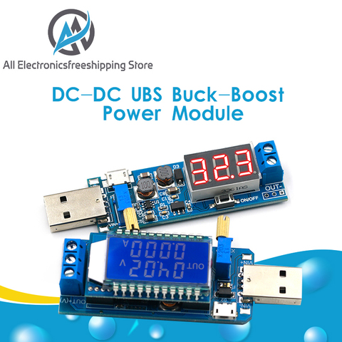 DC-DC 5V to 3.5V / 12V USB Step UP / Down Power Supply Module Adjustable Boost Buck Converter Out DC 1.2V-24V ► Photo 1/6