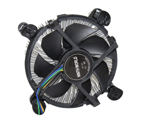 4-Pin Connector CPU Cooler With Aluminum Heatsink & 3.5