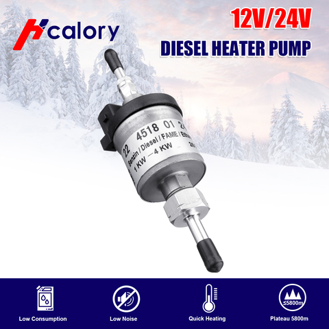 Fast Shipping Car Air Diesel Parking Oil Fuel Pump For Eberspacher Universal Heater 12/24V 1-8KW Long Life Easy To Instal ► Photo 1/6