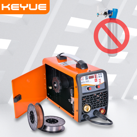 MIG welding machine MIG-250 Stainless Steel Iron Steel Welder 5KG 220V  DC Gas No Gas MIG MMA LIFT-TIG 3 in 1 Welder EU plug ► Photo 1/6