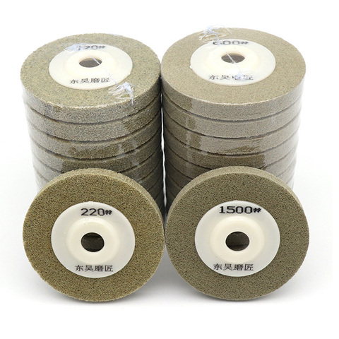 1pcs 100x16mm Nylon Fiber Polishing Wheel Grinding Disc Abrasive Tools Materials Surface Decoration For Angle Grinder ► Photo 1/5