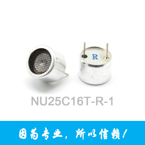 10PCS 25kHz ultrasonic sensor / open split ultrasonic transceiver ultrasonic probe NU25C16T/R-1 ► Photo 1/6