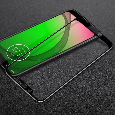 Full Cover Tempered Glass For Moto G9 Plus G8 lite E6 Play E6S Screen Protector film One vision ZOOM Action protective glass ► Photo 1/6