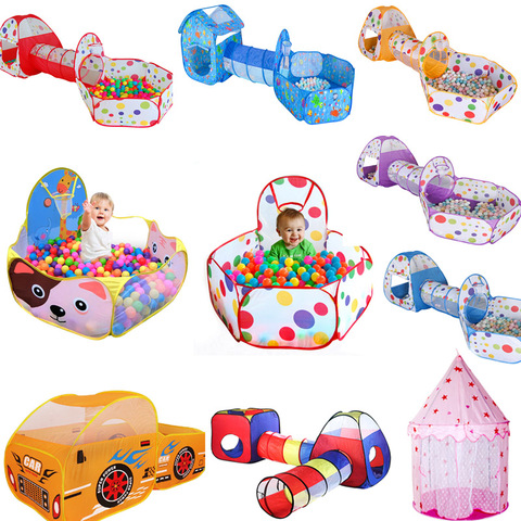 8 Styles Foldable Children's Toys Tent For Ocean Balls Kids Play Ball Pool Outdoor Game Large Tent for Kids Children Ball Pit ► Photo 1/6