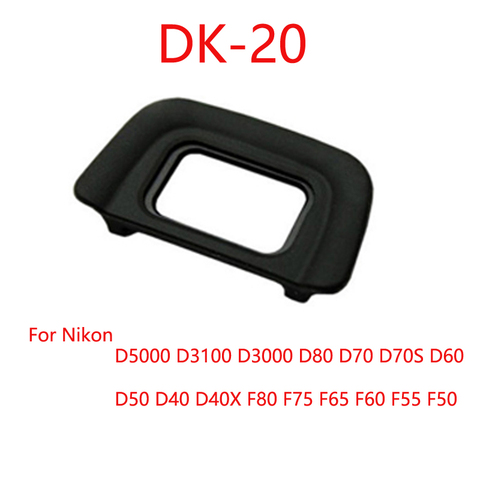 DK-20 Rubber Eye Cup Eyepiece Eyecup for Nikon D5000 D3200 D3100 D3000 D80 SLR Camera ► Photo 1/2