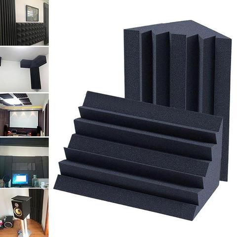 Soundproofing Foam Acoustic Bass Trap Corner Absorbers for Meeting Studio Room ► Photo 1/6