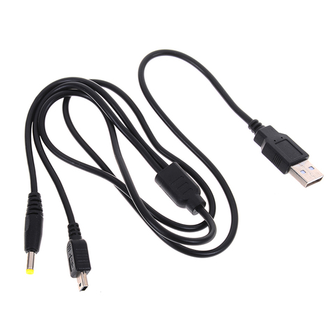 1pc 2-in-1 USB Data Cable / Charger Charging Lead for Psp 1000 / 2000 /3000 Playstation Portable Sony Video Games - KOQZM ► Photo 1/6